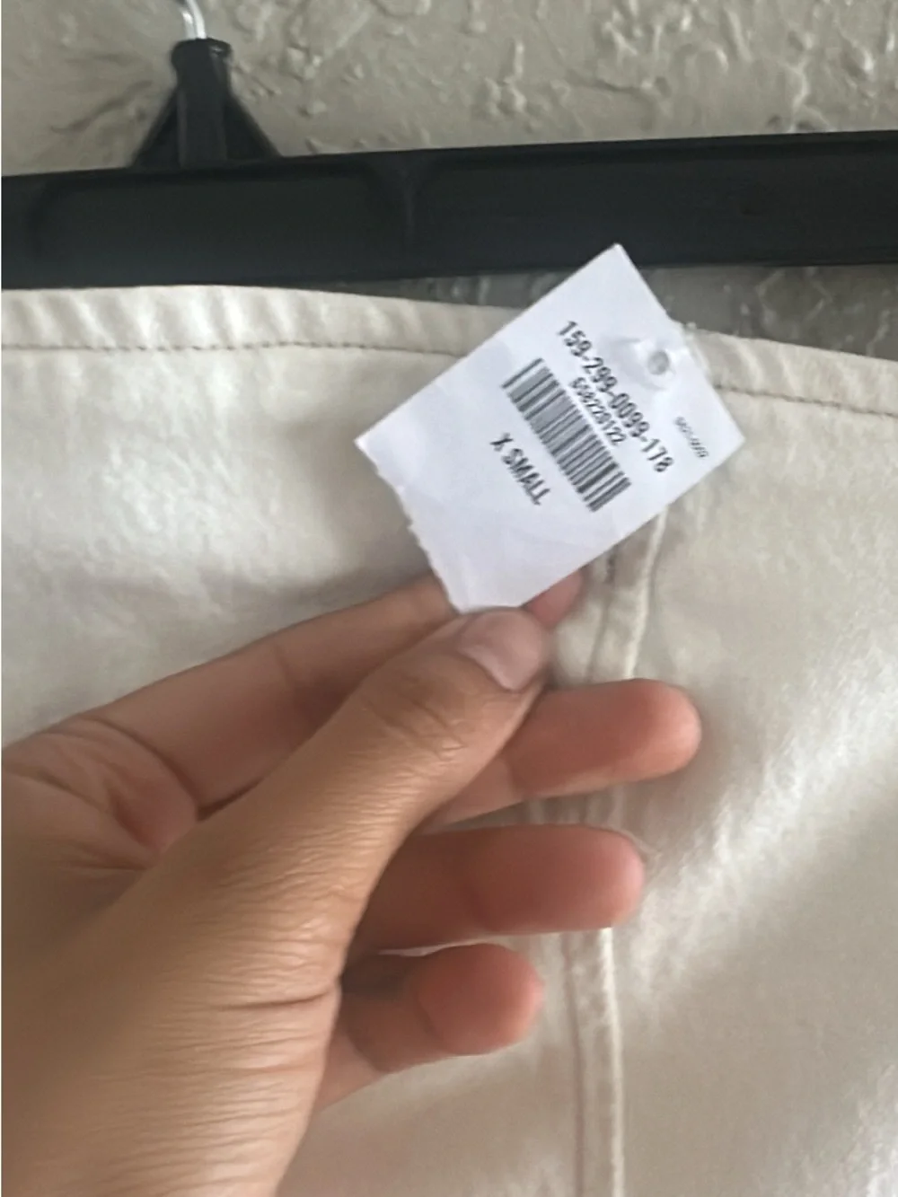 Abercrombie & Fitch White Strapless Midi Dress - Picture 4 of 4